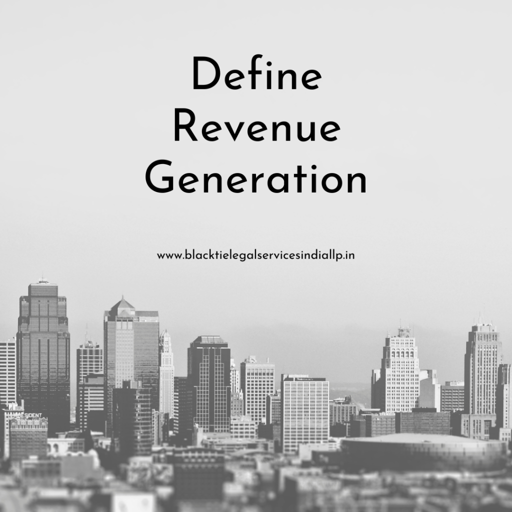 Define Revenue Generation