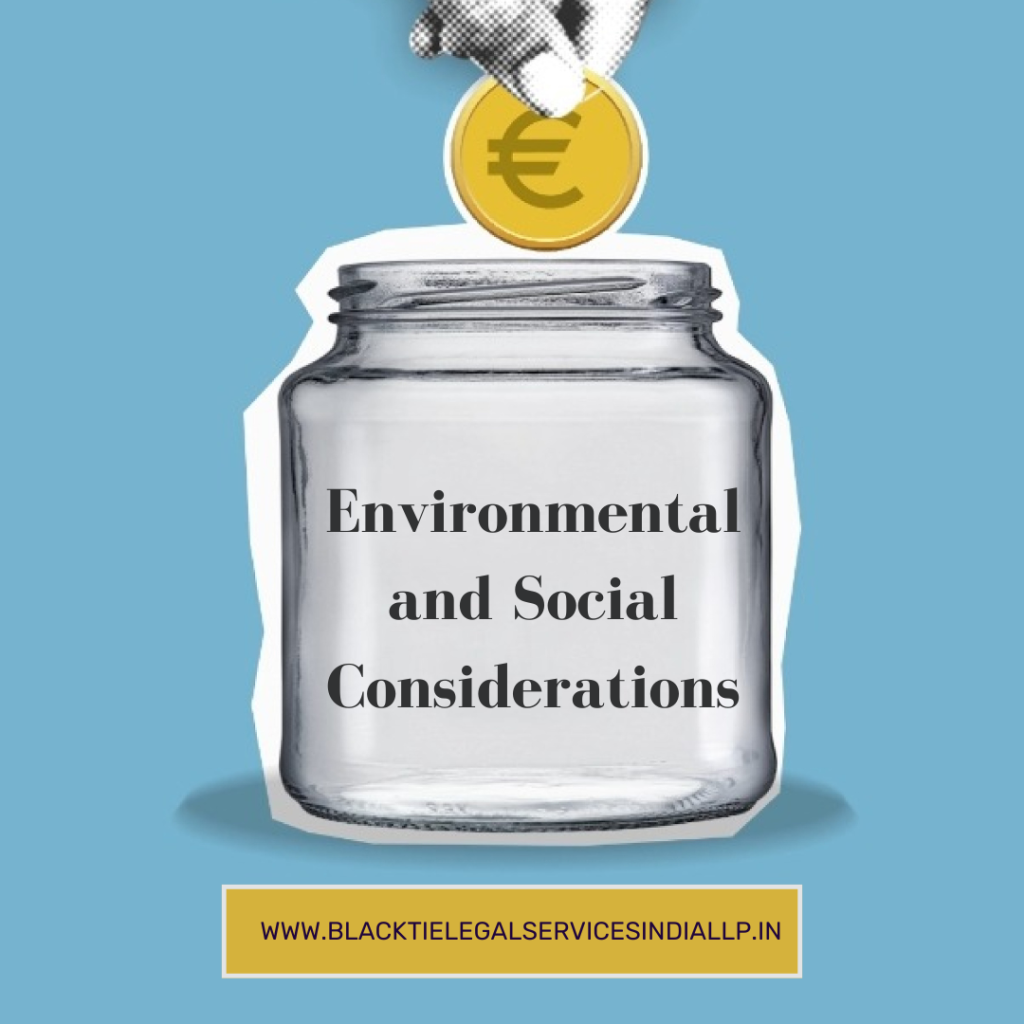 Environmental and Social Considerations