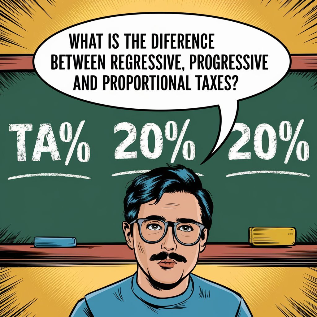 What is the Difference between Regressive, Progressive and Proportional Taxes?