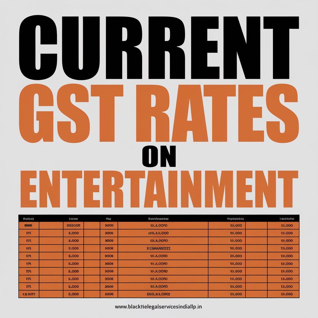 Current GST Rates on Entertainment