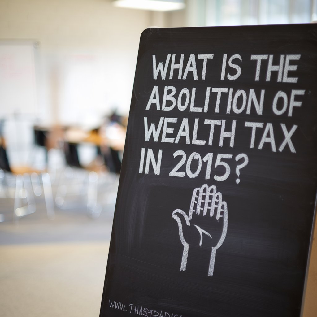 What is the Abolition of Wealth Tax in 2015?