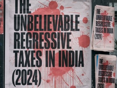 The Unbelievable Regressive Taxes in India (2024)