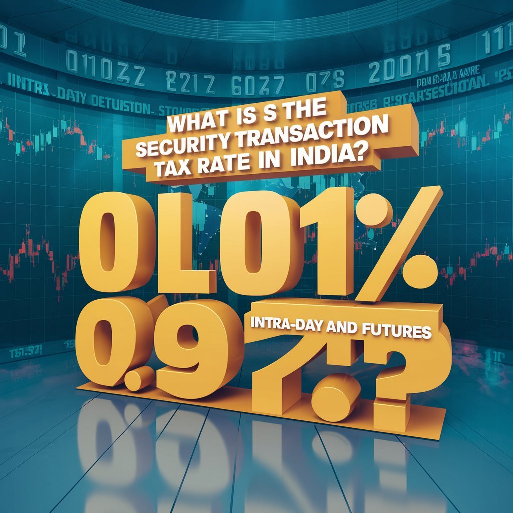 What is the Security Transaction Tax Rate in India?