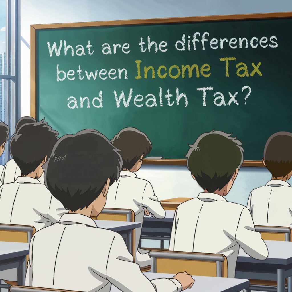 What are the Differences Between Income Tax and Wealth Tax?