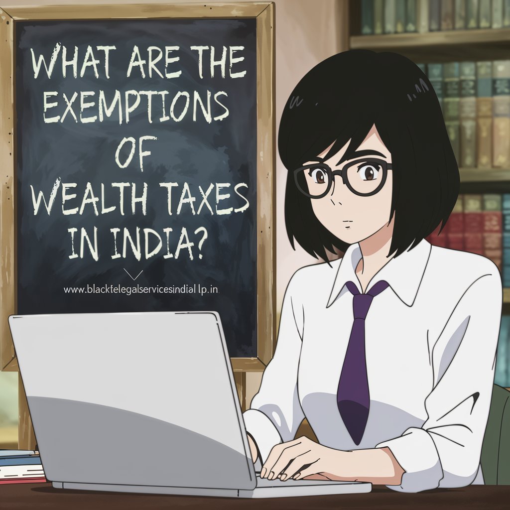 What are the Exemptions of Wealth Taxes in India?