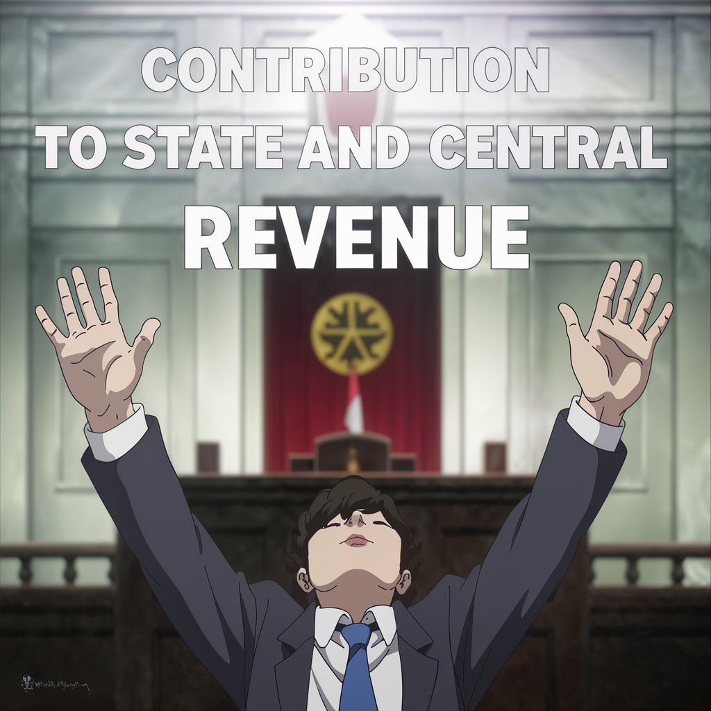 Contribution to State and Central Revenue