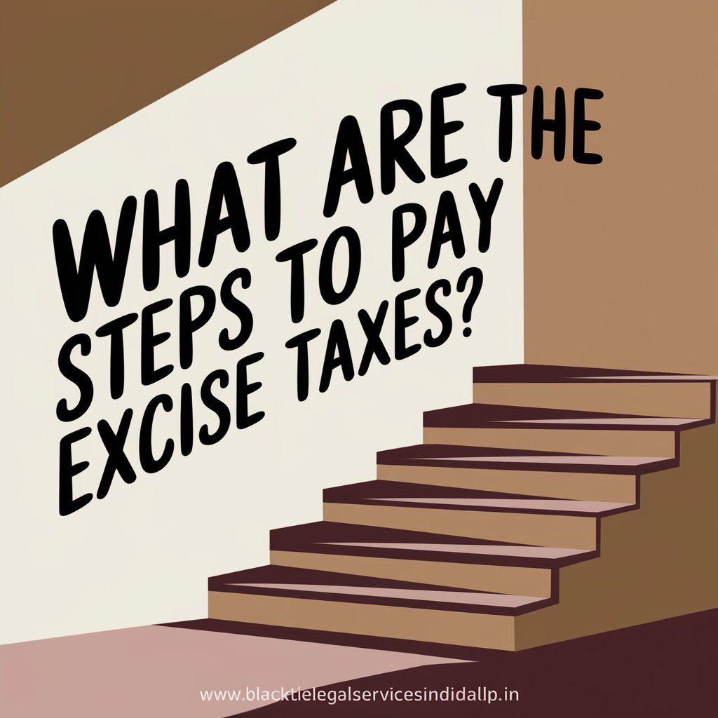 What are the Steps to Pay Excise Taxes?