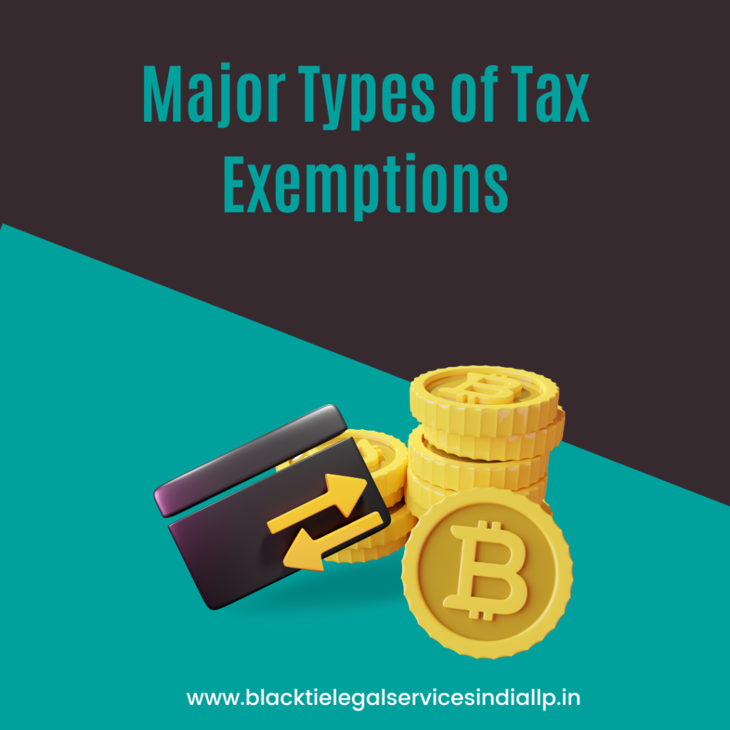 Major Types of Tax Exemptions