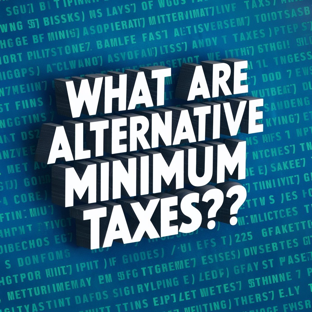 What are Alternative Minimum Taxes?