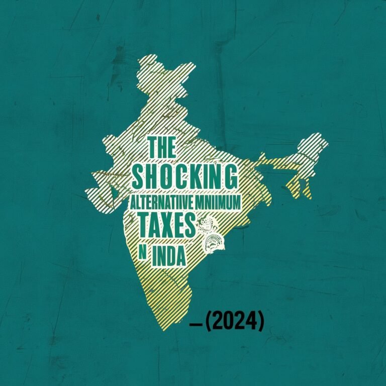 The Shocking Alternative Minimum Taxes in India (2024)