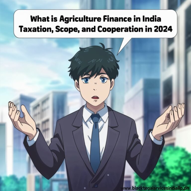 Agriculture Finance in India..