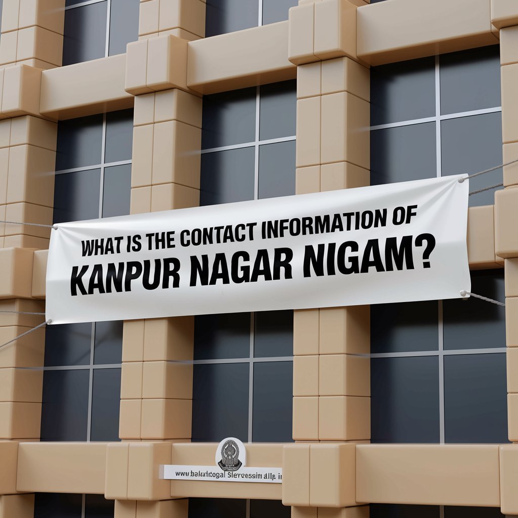 What is the Contact Information of Kanpur Nagar Nigam?