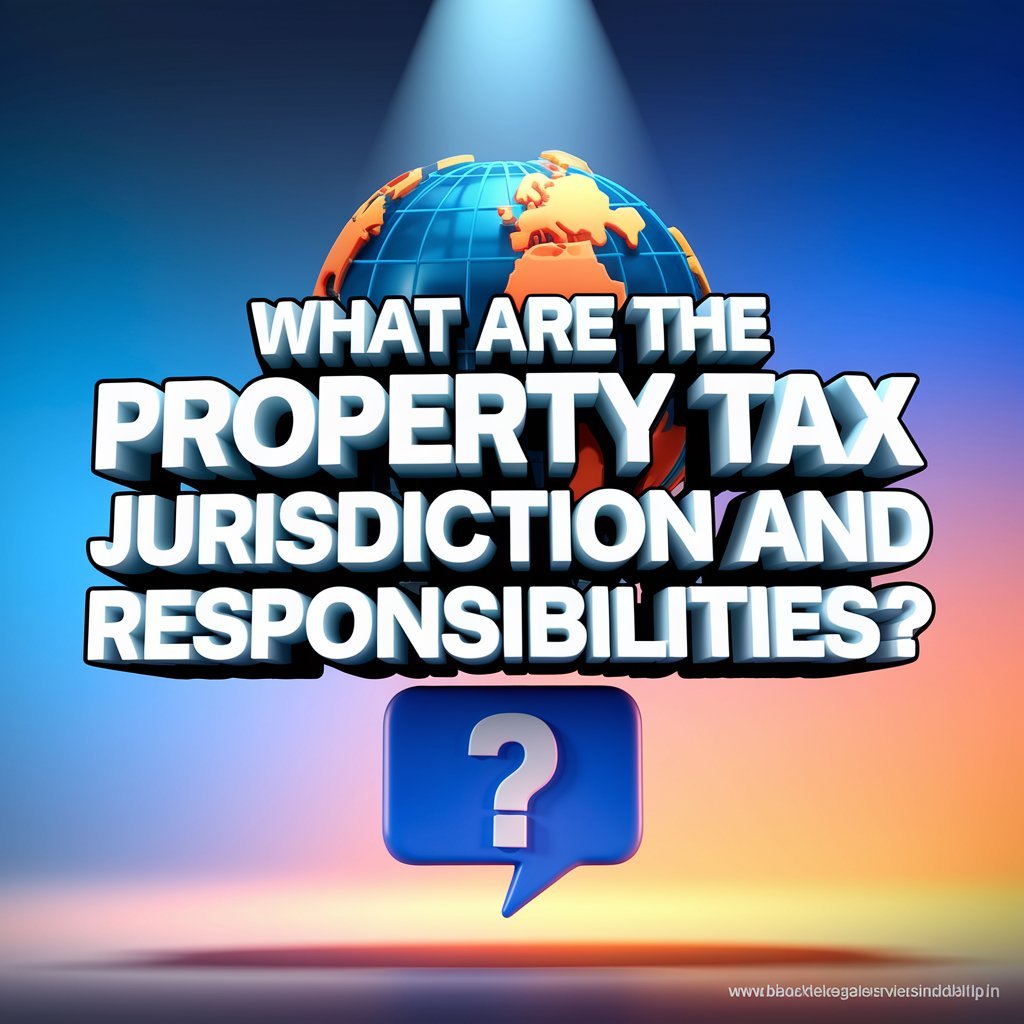 What are the Property Tax Jurisdiction and Responsibilities?