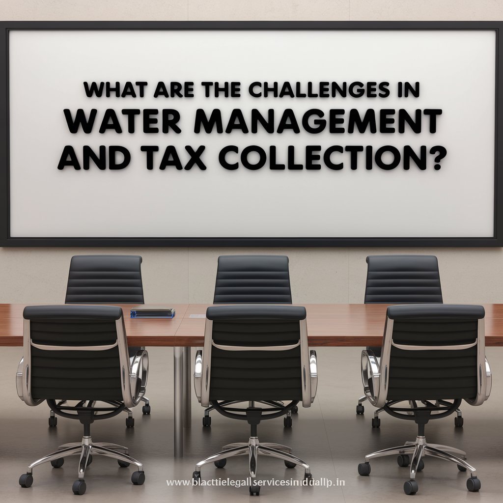 What are the Challenges in Water Management and Tax Collection?