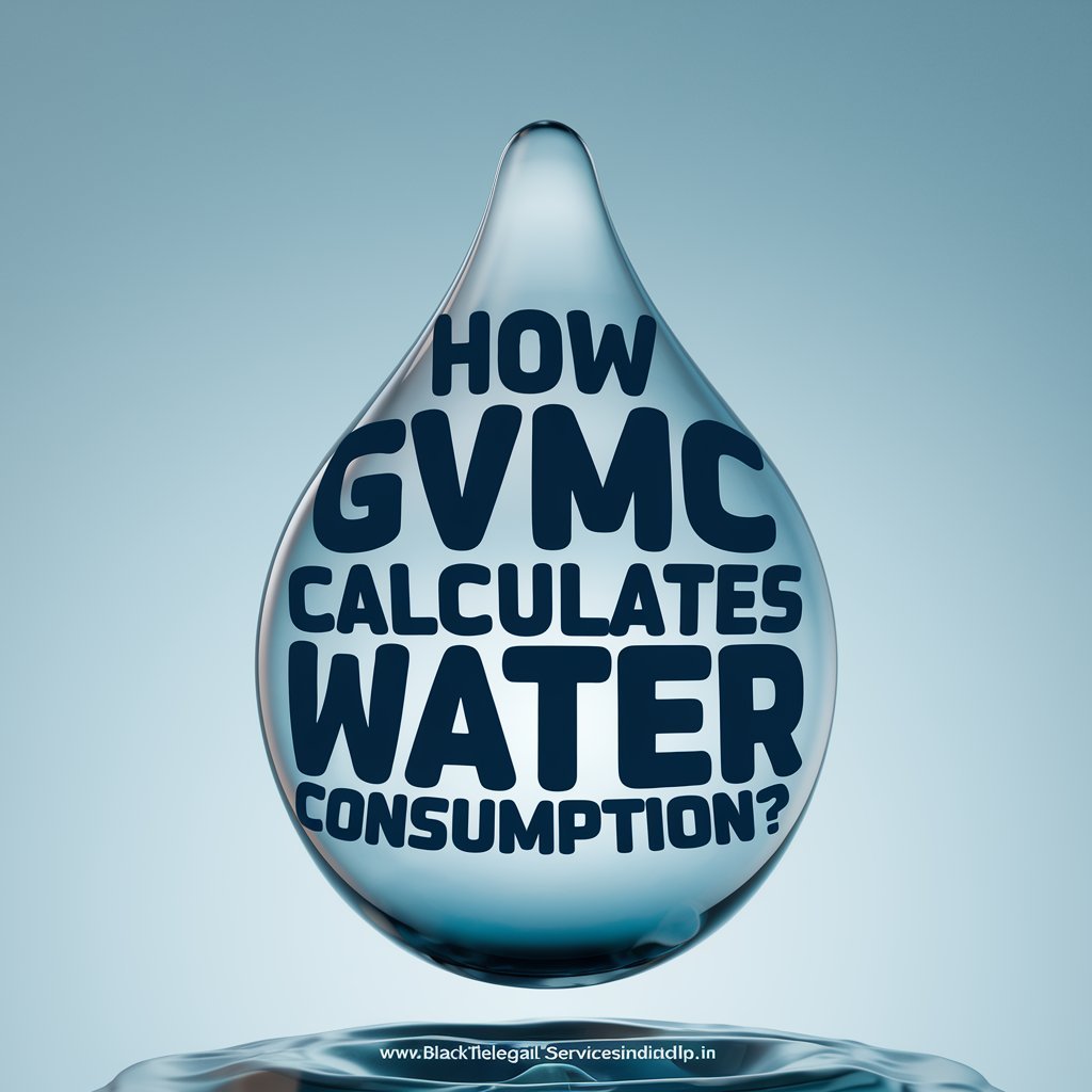 How GVMC Calculates the Water Consumption?