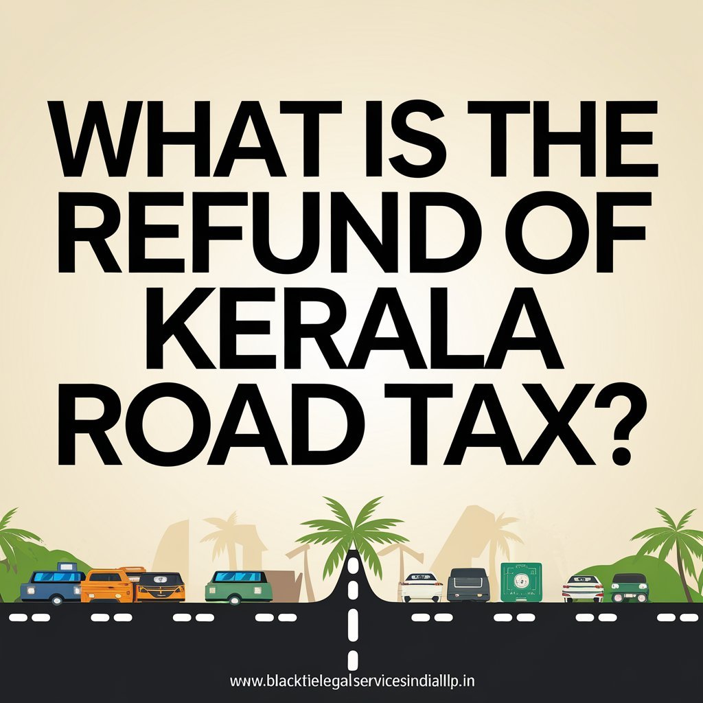 What is the Refund of Kerala Road Tax?