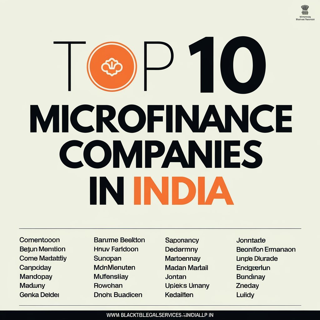 What are the Top 10 Microfinance Companies in India?