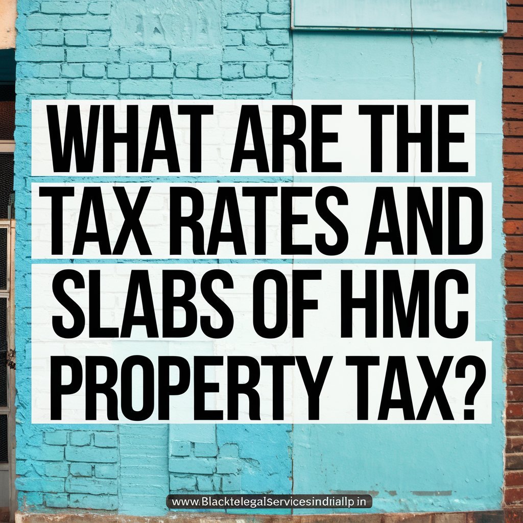 What are the Tax Rates and Slabs of HMC Property Tax?