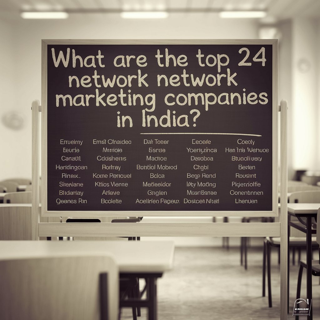 What are the Top 24 Network Marketing Companies in India?