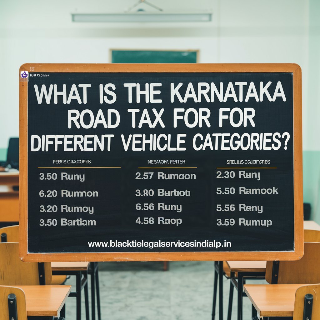 What is the Karnataka Road Tax for Different Vehicle Categories?