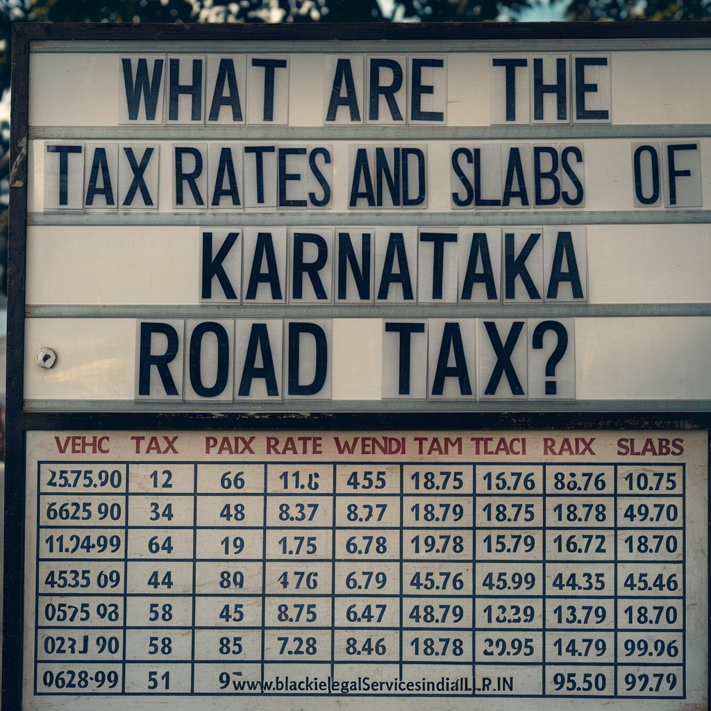 What are the Tax Rates and Slabs of Karnataka Road Tax?