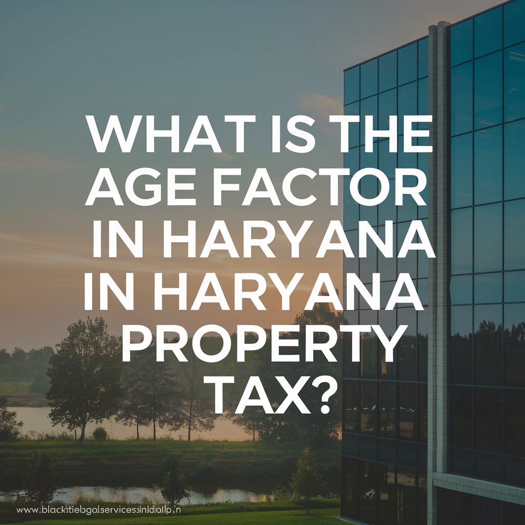 What is the Age factor in Haryana Property Tax?