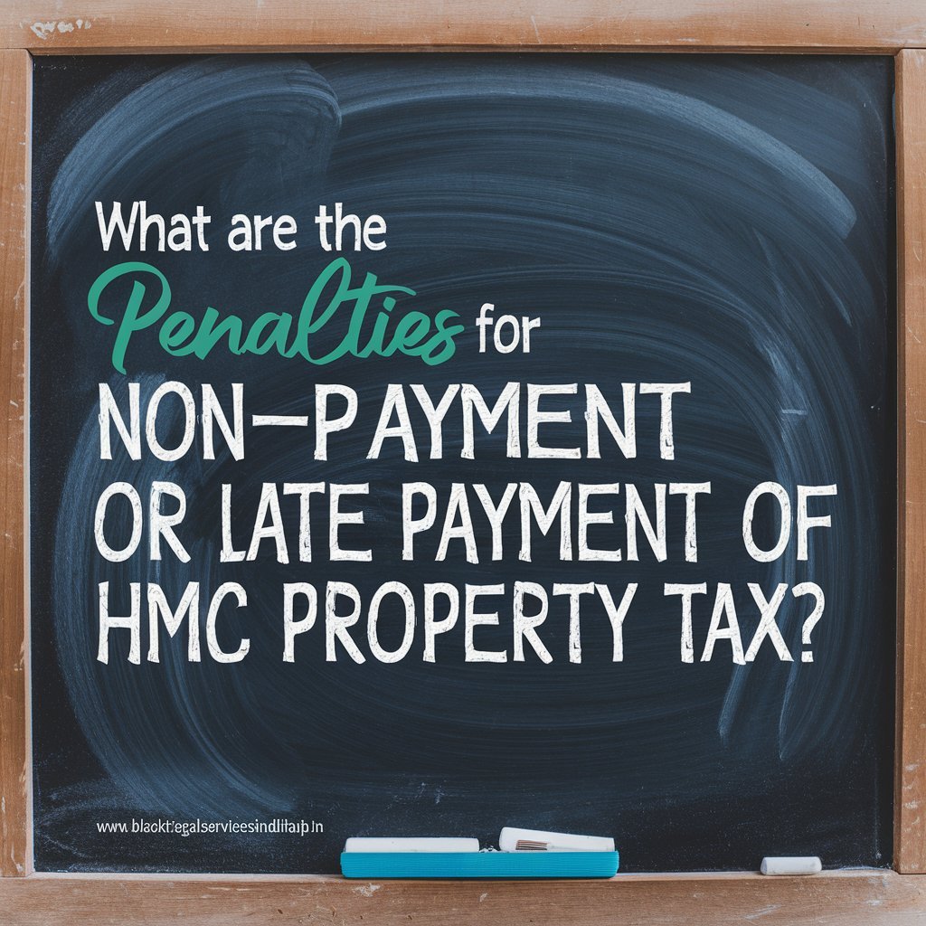 What are the Penalties and Non-Payment or Late Payment of HMC Property Tax?