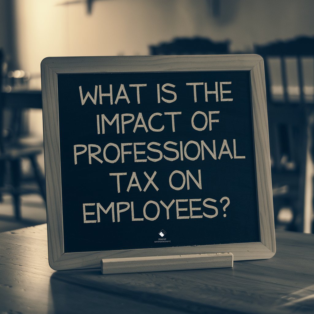 What Is the Impact of Professional Tax on Employees?