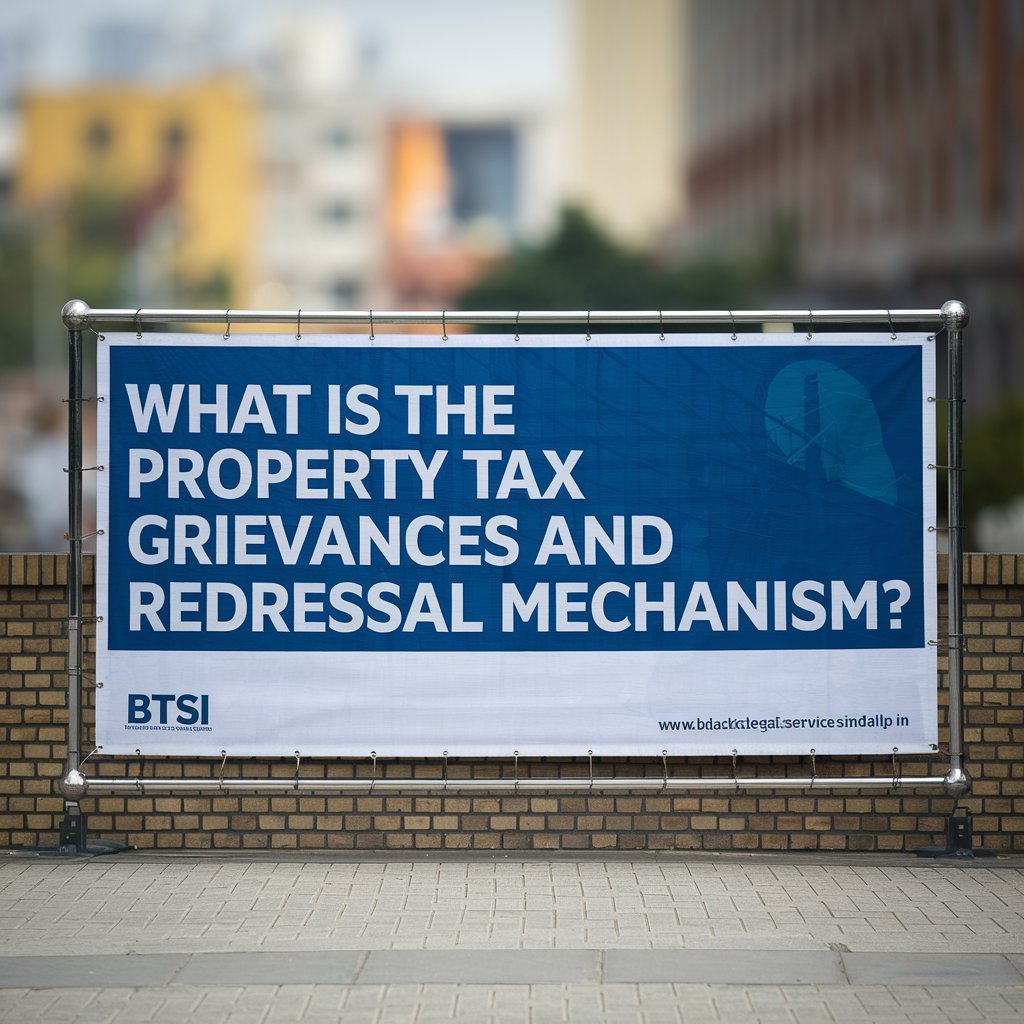 What is the Property Tax Grievances and Redressal Mechanism?