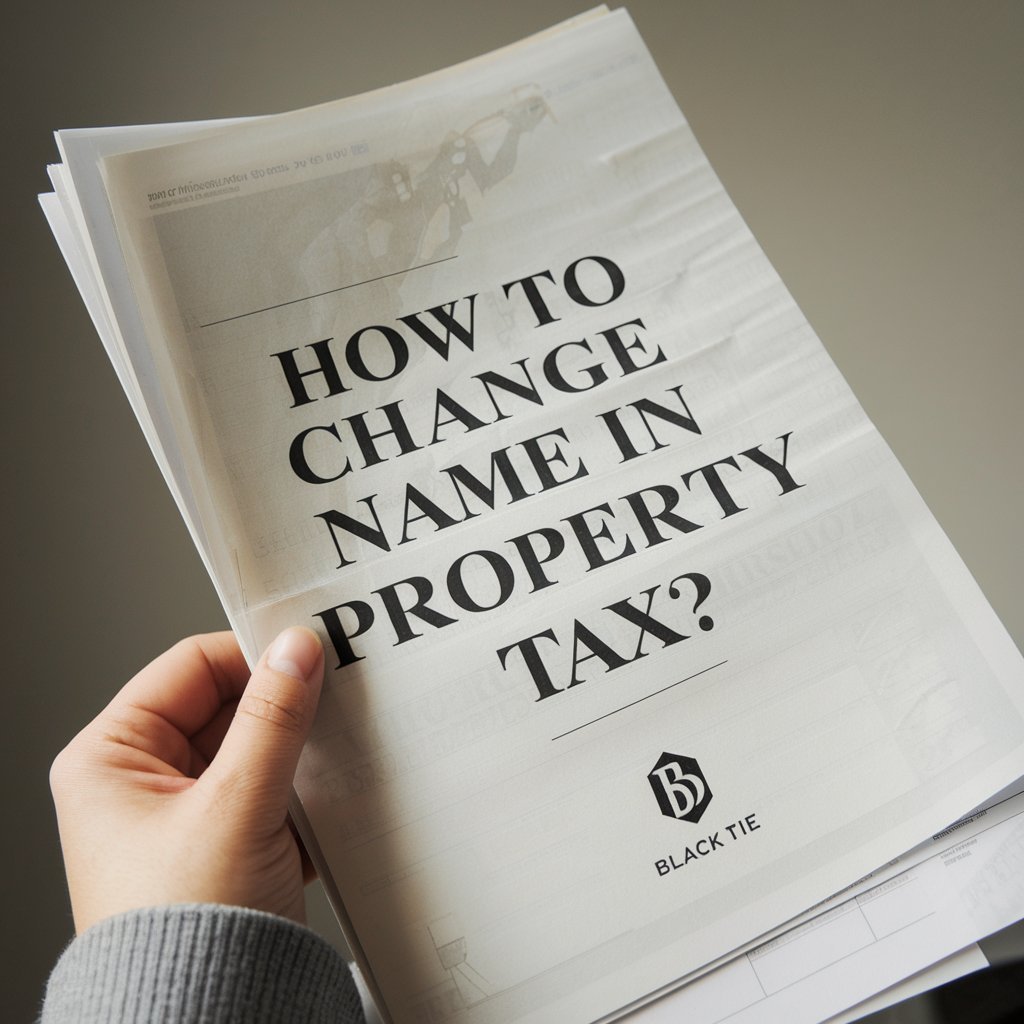 How to Change Name in Property Tax?