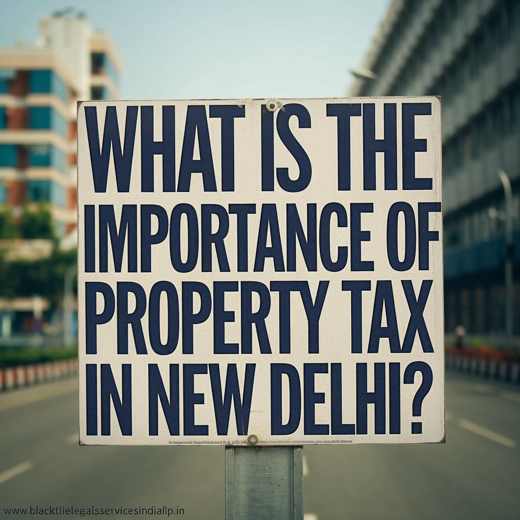 What is the Importance of Property Tax in New Delhi?