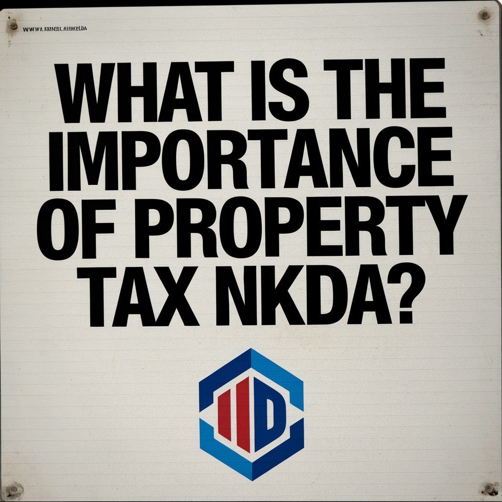 What is the Importance of Property Tax NKDA?