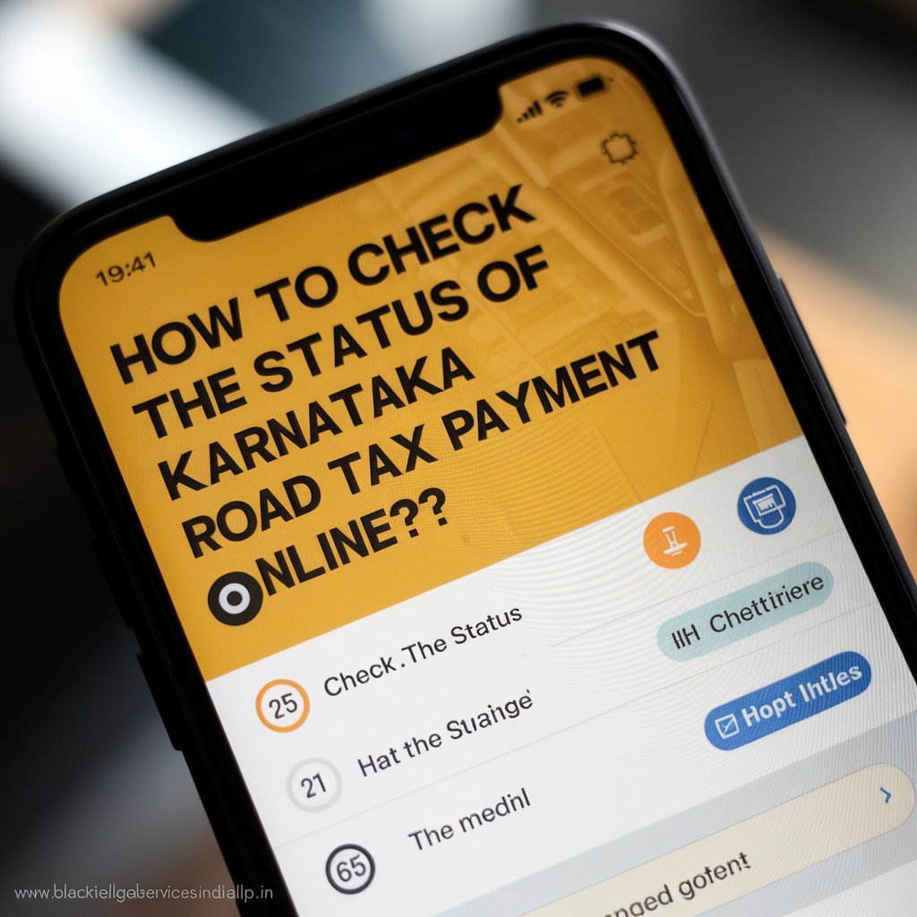 How to Check the Status of Karnataka Road Tax Payment Online?