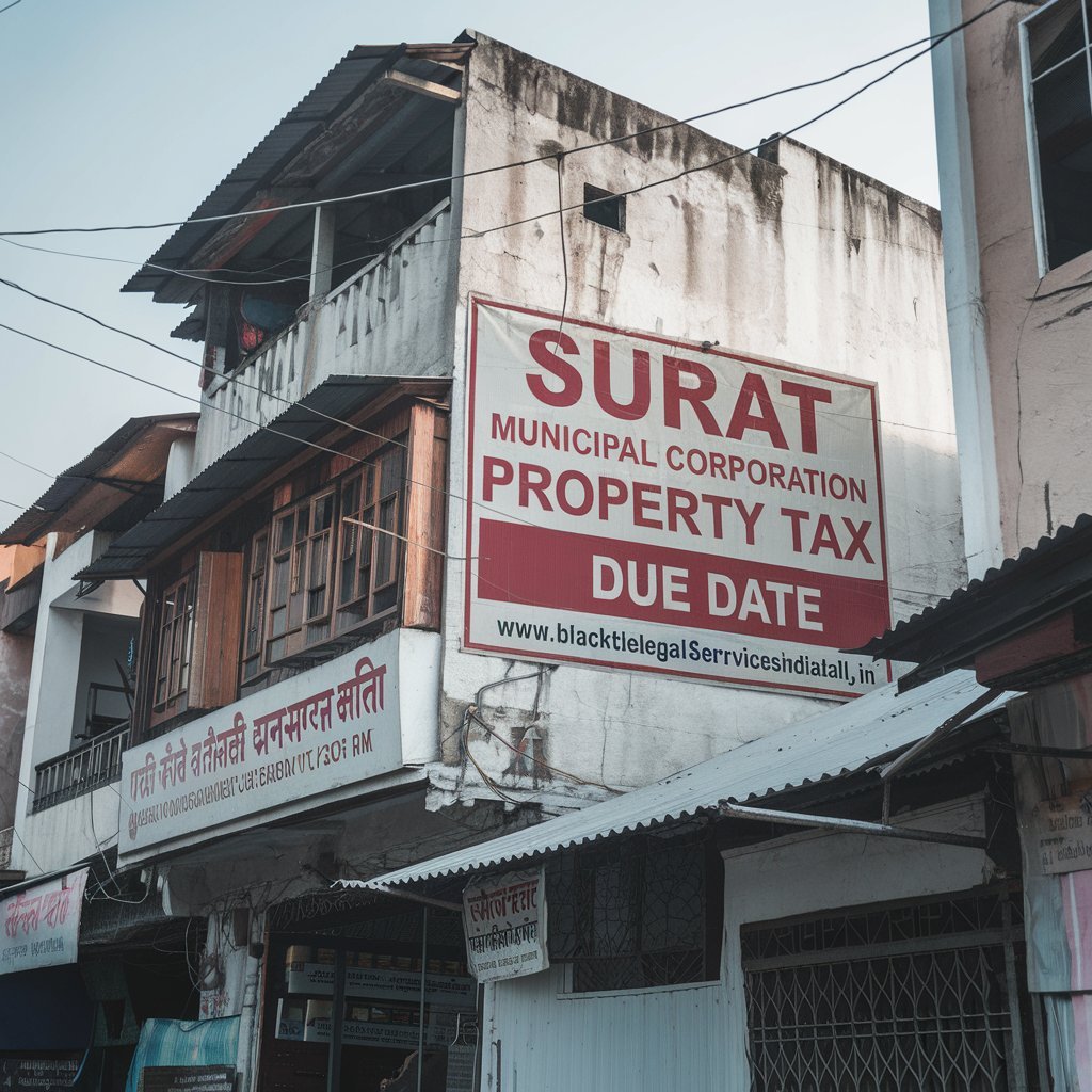 What is the Due Date of the Surat Municipal Corporation Property Tax?