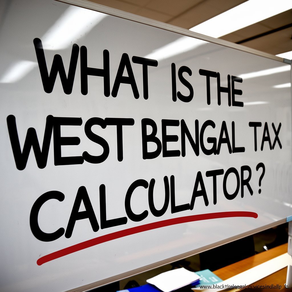 What is the West Bengal Tax Calculator?