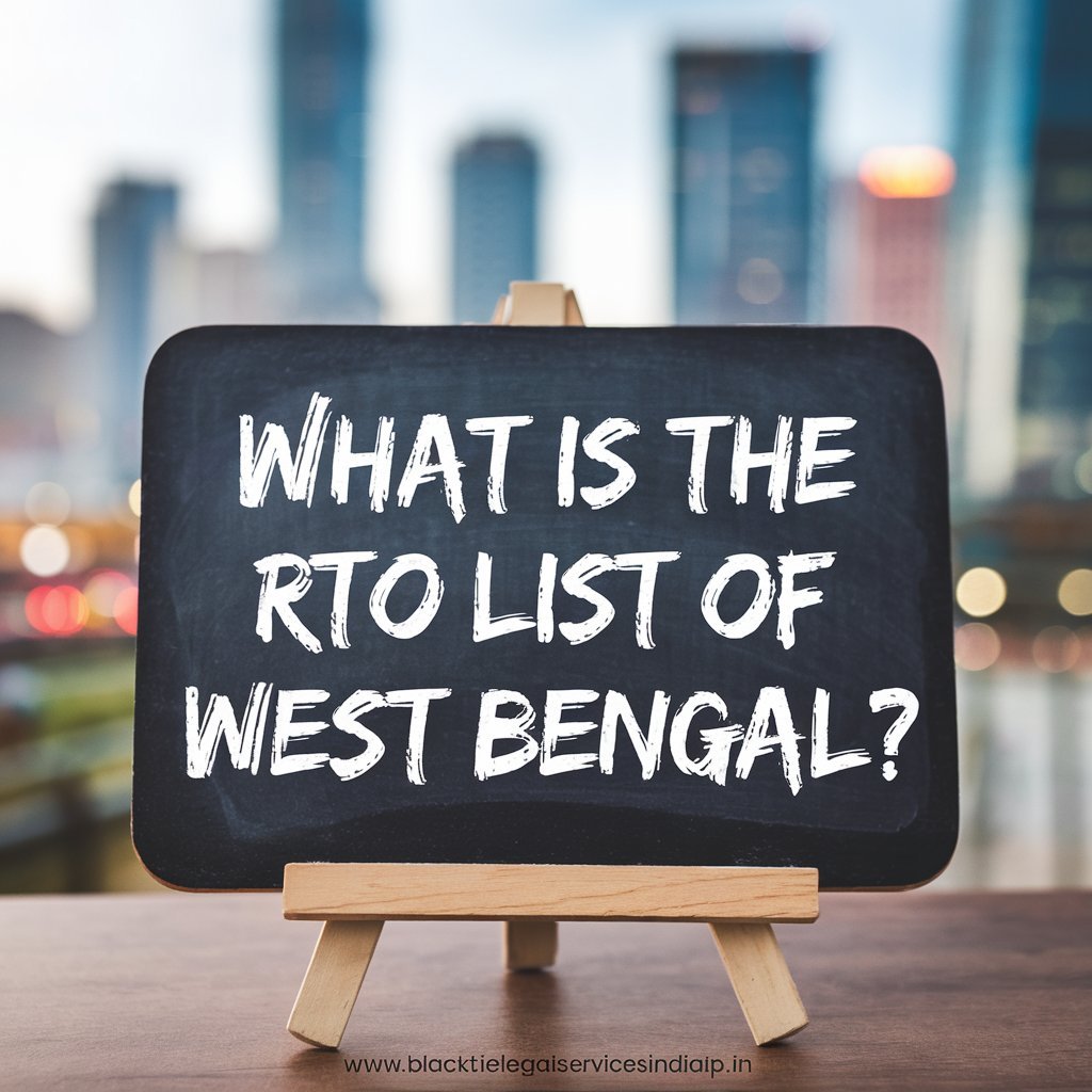 What is the RTO List of West Bengal?