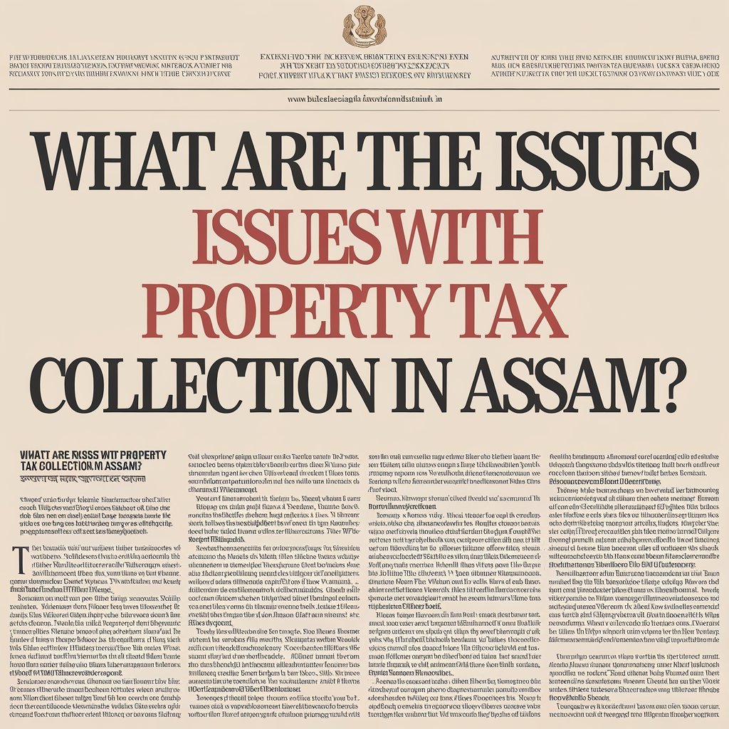 What are the Issues with Property Tax Collection in Assam?