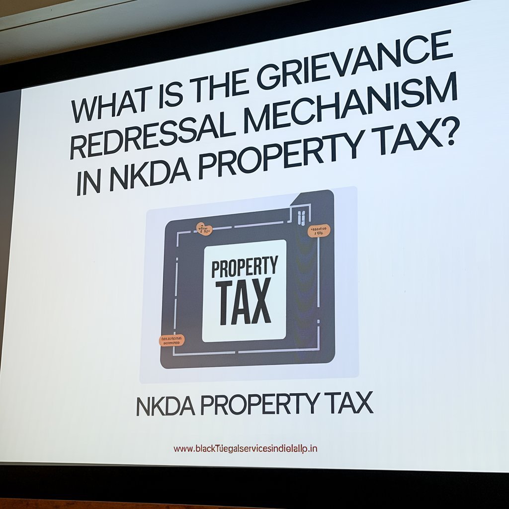 What is the Grievance Redressal Mechanism in NKDA Property Tax?