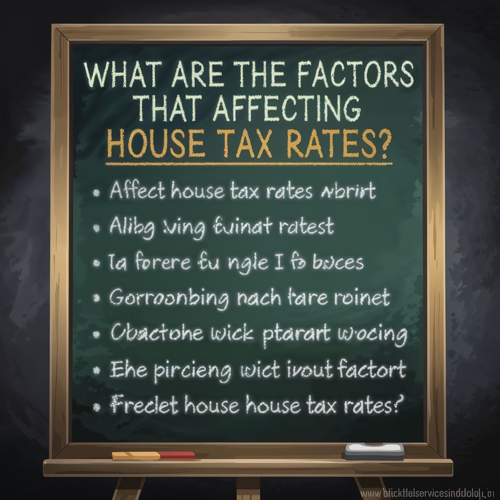 What are the Factors that Affecting House Tax Rates?