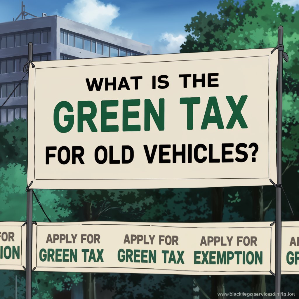 What is the Green Tax for Old Vehicles?