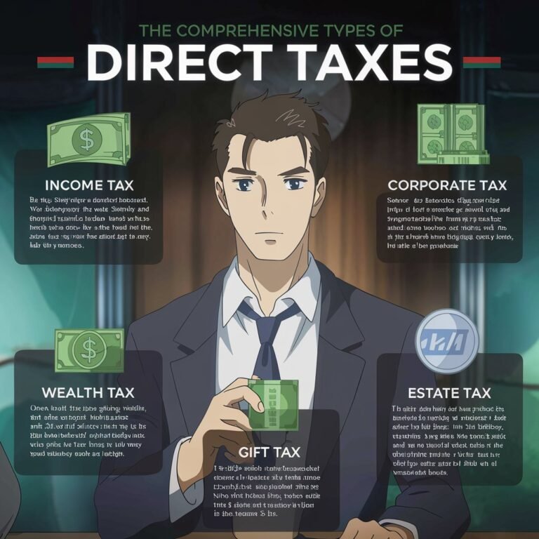 The Comprehensive Types of Direct Taxes in 2024