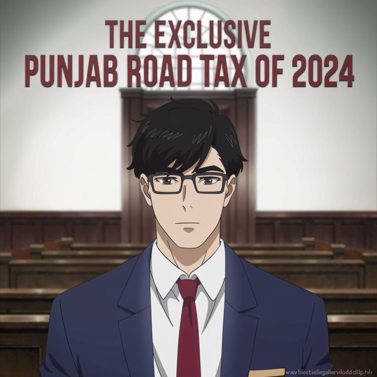 The Exclusive Punjab Road Tax of 2024