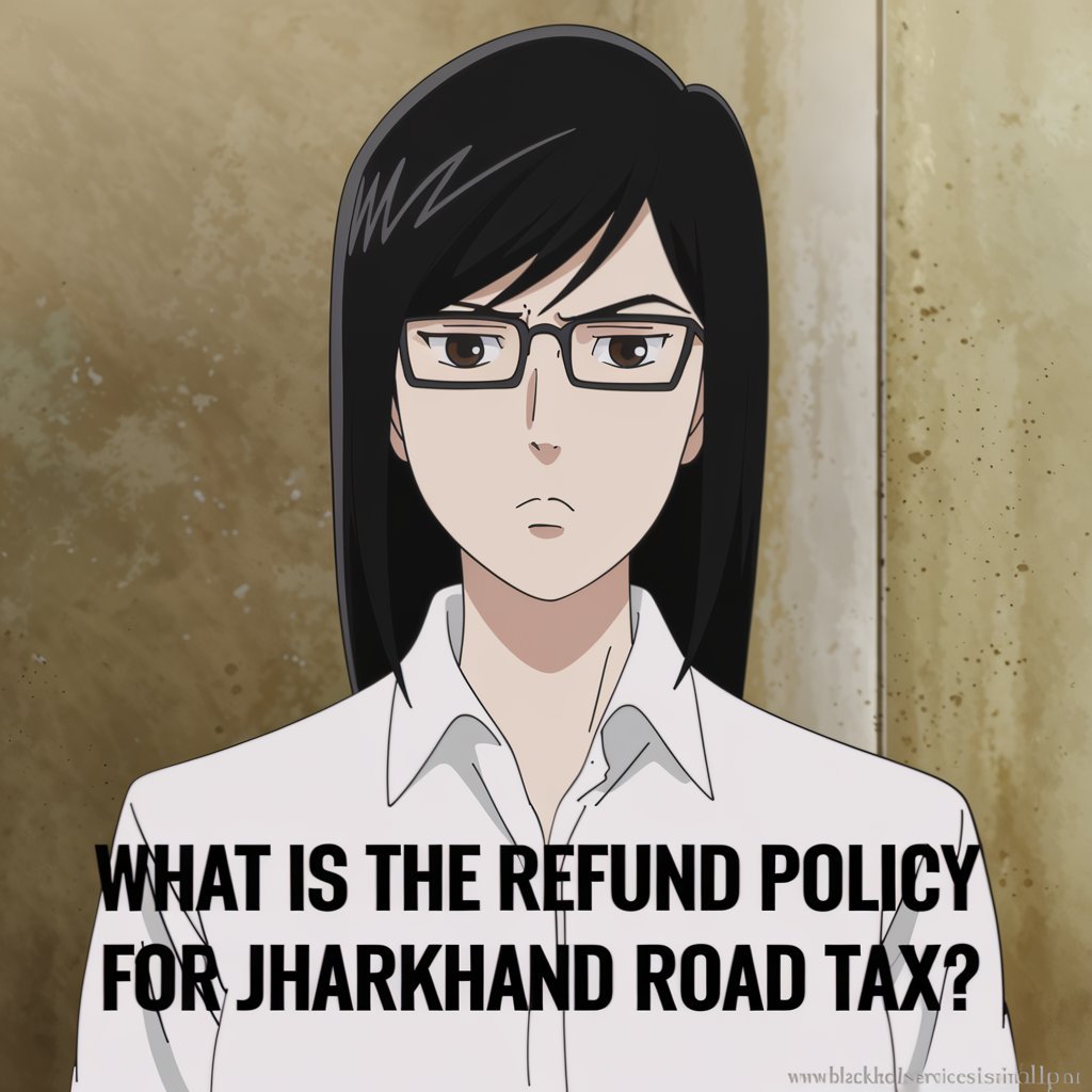 What is the Refund Policy for Jharkhand Road Tax?