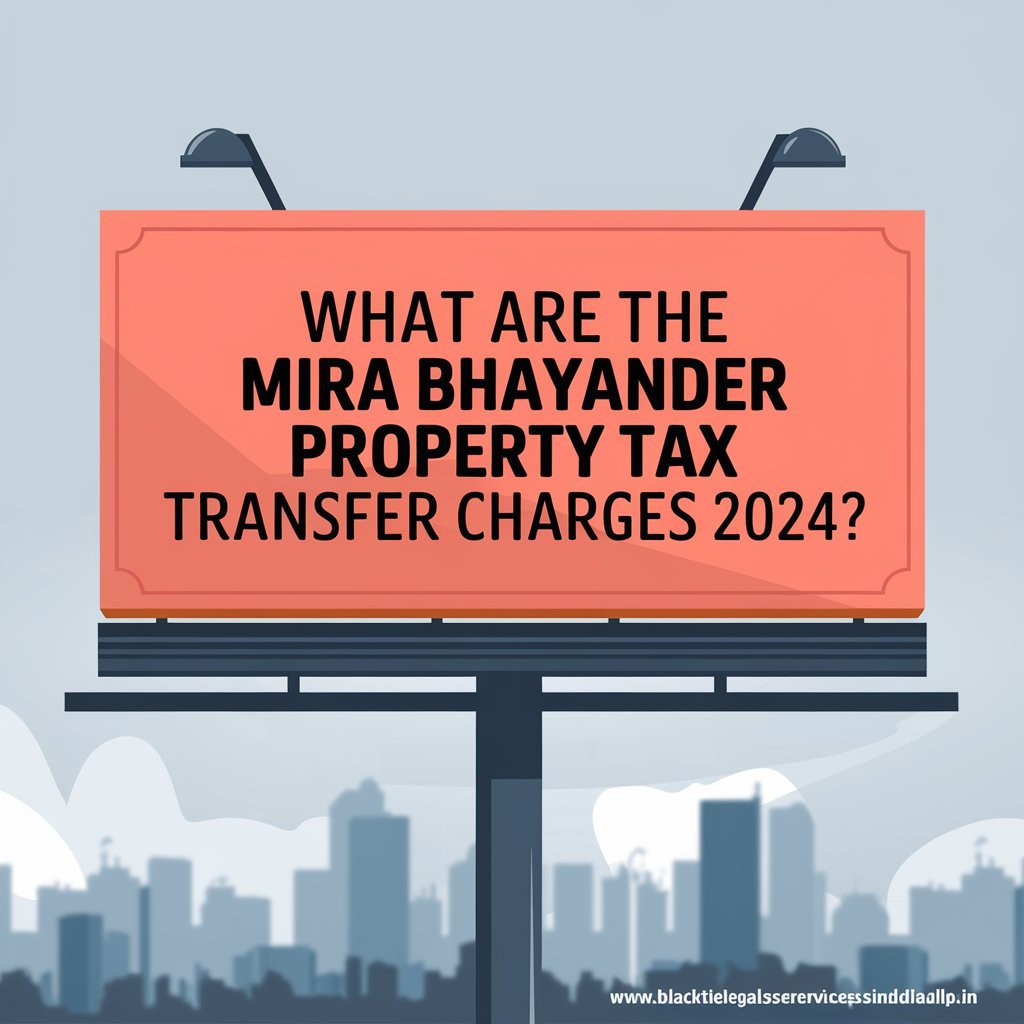 What are the Mira Bhayander Property Tax Transfer Charges 2024?