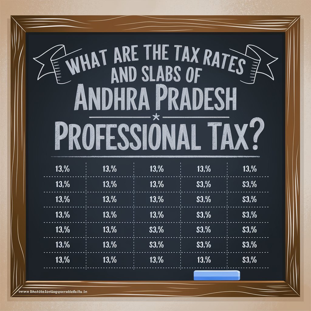 What are the Tax Rates and Slabs of Andhra Pradesh Professional Tax?