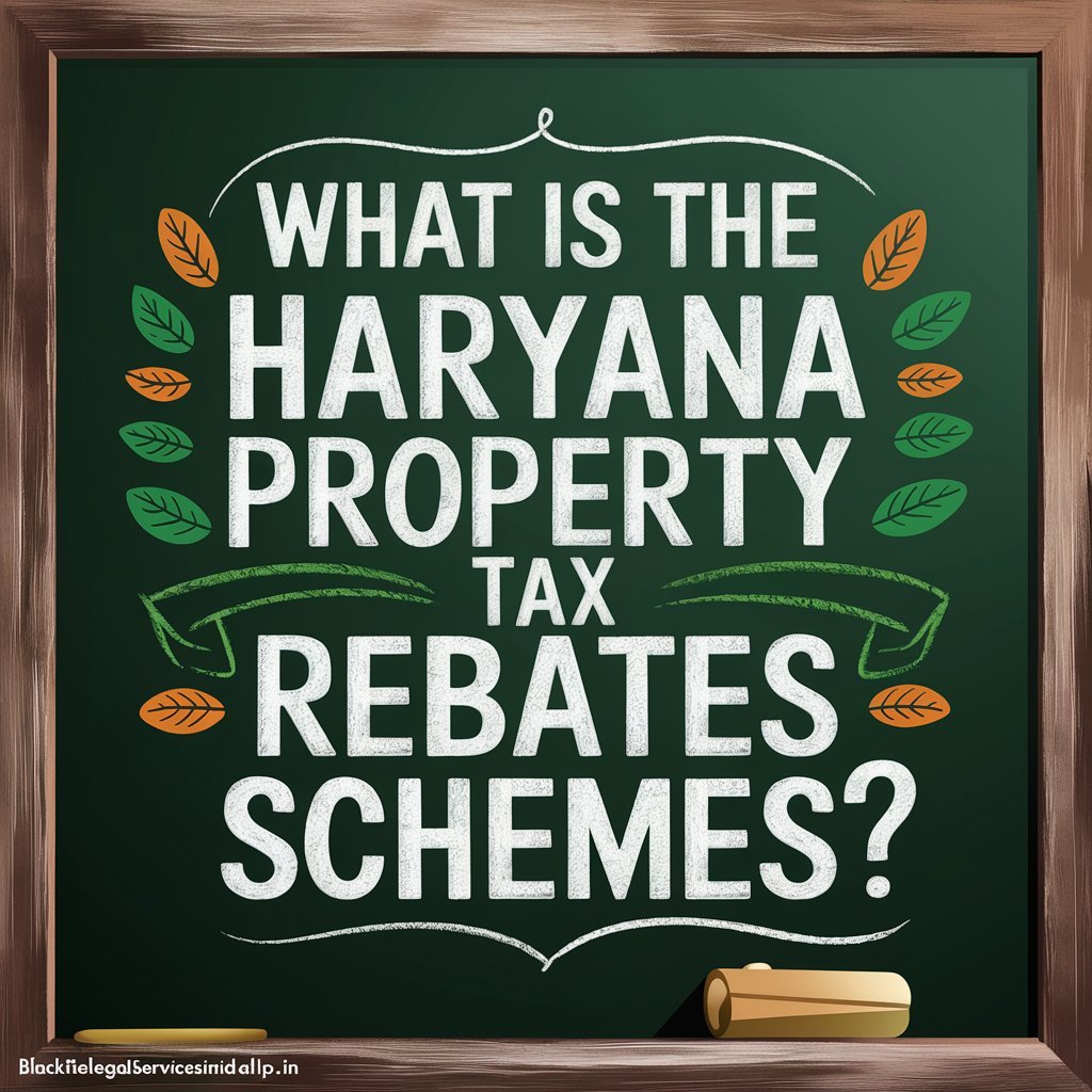 What is the Haryana Property Tax Rebates Schemes?