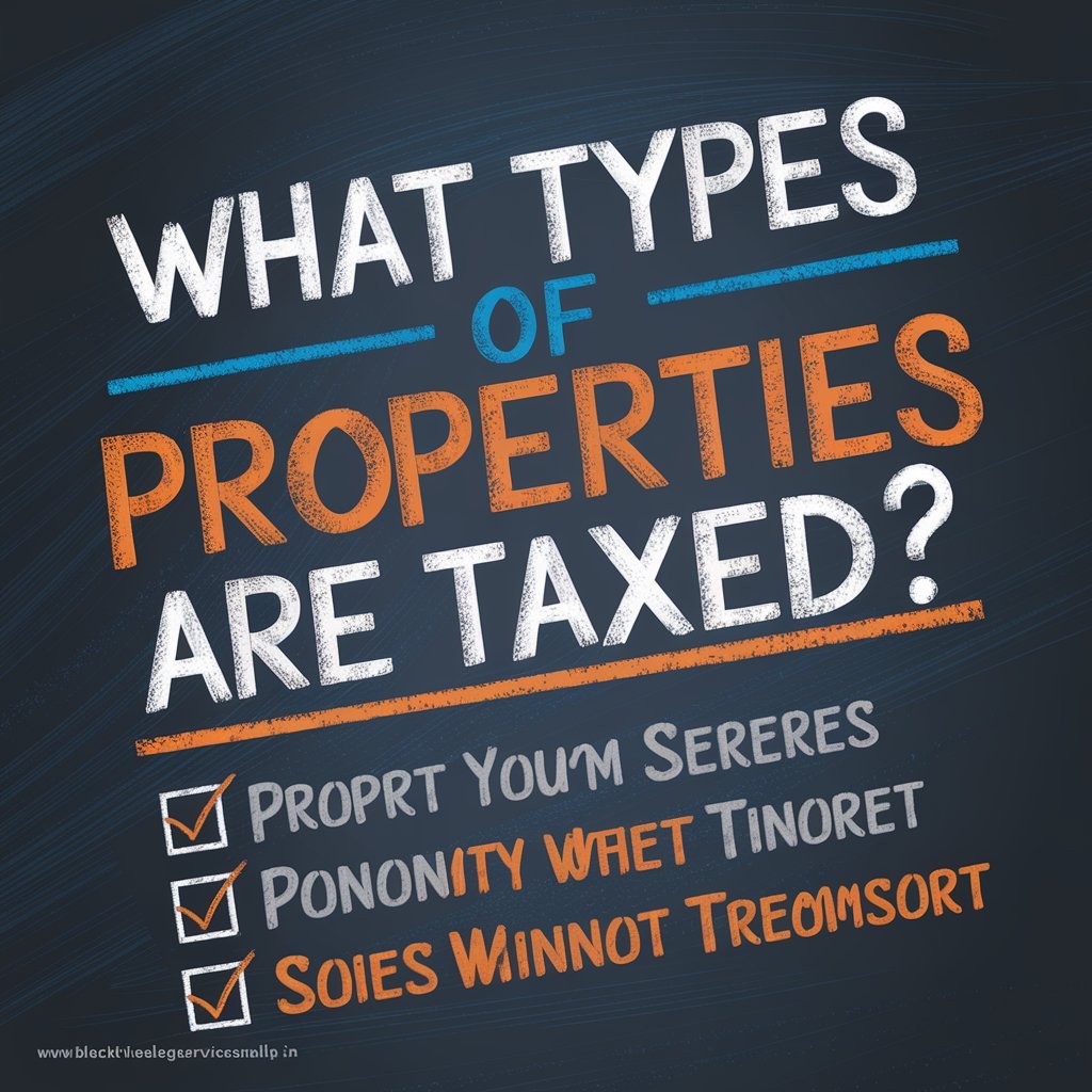 What Types of Properties are Taxed?