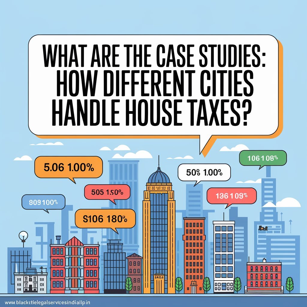 What are the Case Studies: How Different Cities Handle House Taxes?