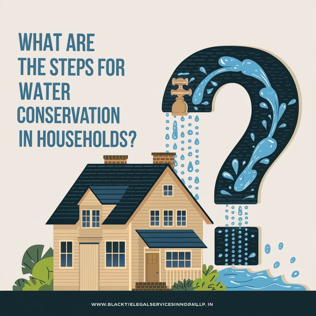 What are the Steps for Water Conservation in Households?