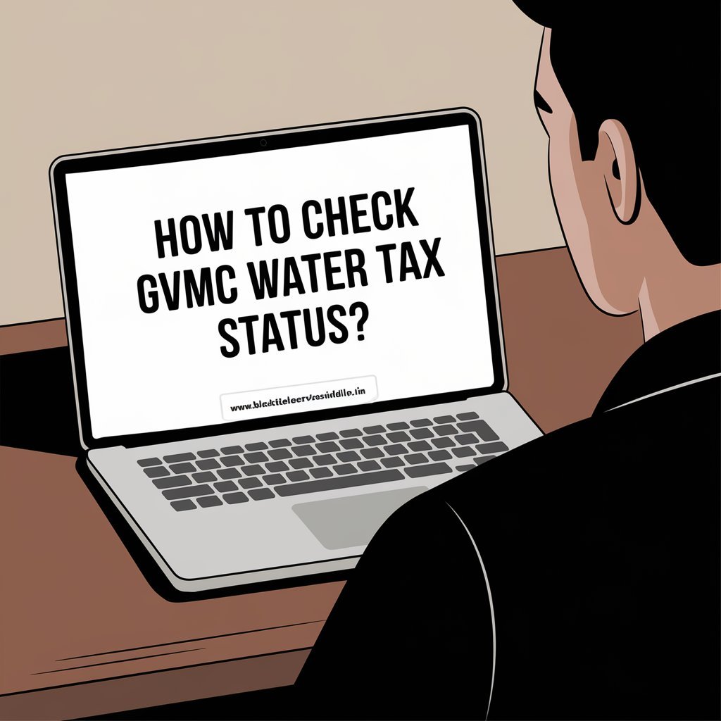 How to Check GVMC Water Tax Status?